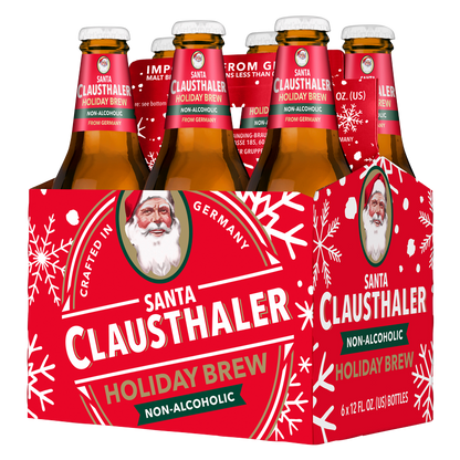 Clausthaler Santa Clausthaler Holiday Brew Non-Alcoholic 6pk 12oz Btl