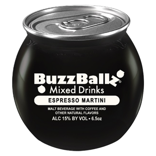 BuzzBallz Espresso Martini Single 6.5oz Can 15% ABV
