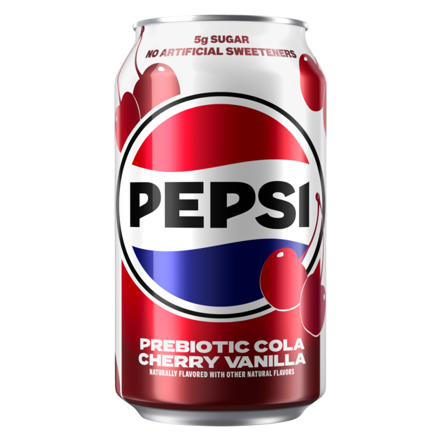 Pepsi Prebiotic Cola Cherry Vanilla 8pk 12oz Can