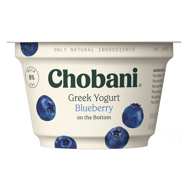 Chobani Blueberry on the Bottom Nonfat Greek Yogurt - 5.3oz