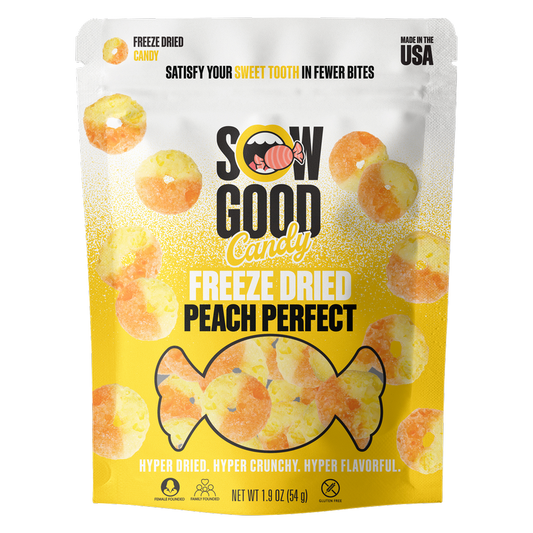 SOW Good Freeze Dried Peach Perfect 1.9oz