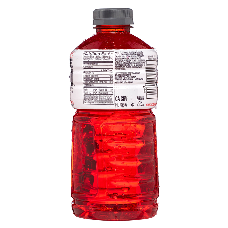 Powerade Zero Fruit Punch 32oz