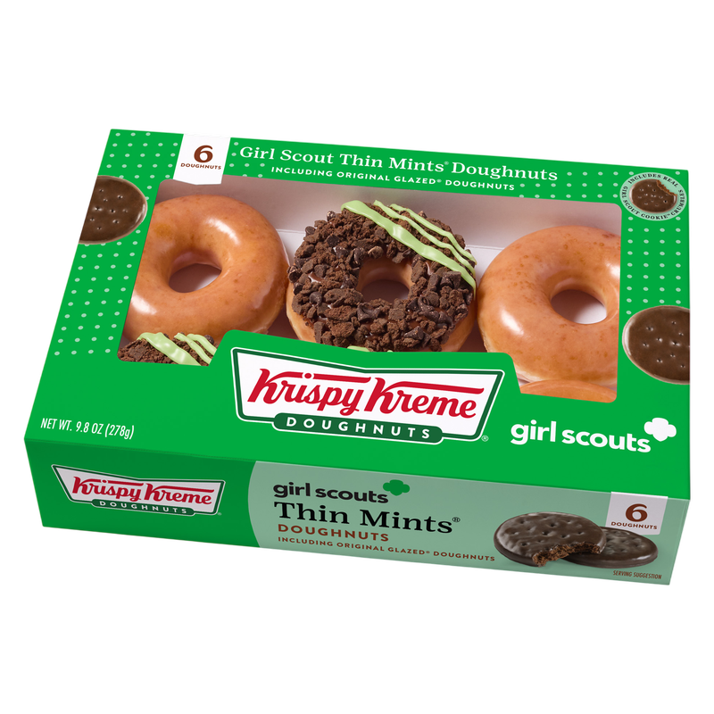Krispy Kreme Girl Scout Thin Mints® Doughnuts