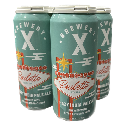 Brewery X Dictionary Roulette Hazy IPA 4pk 16oz Can