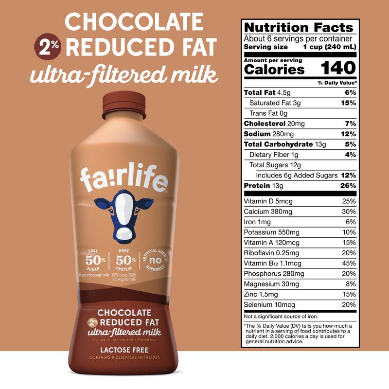 Fairlife 2% Chocolate Milk 52oz Btl