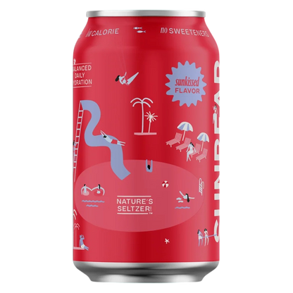 Sunbear Sparkling Hydration Strawberry 12oz