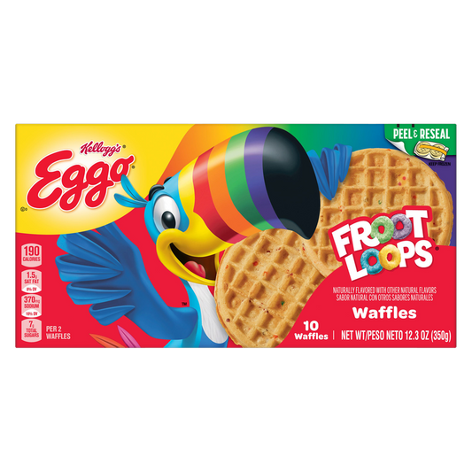 Kellog's Eggo Froot Loops Waffles 10ct