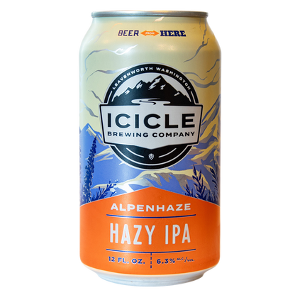 Icicle Alpenhaze Hazy IPA 6pk 12oz Can 6.3% ABV