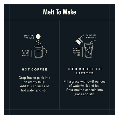 Cometeer Coffee & Dark Roast Joe Coffee Machine-Free Capsules Counter Culture 4ct