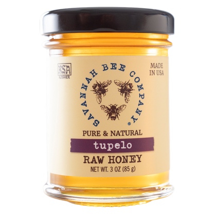 Savannah Bee Tupelo Honey, 3oz Mini.