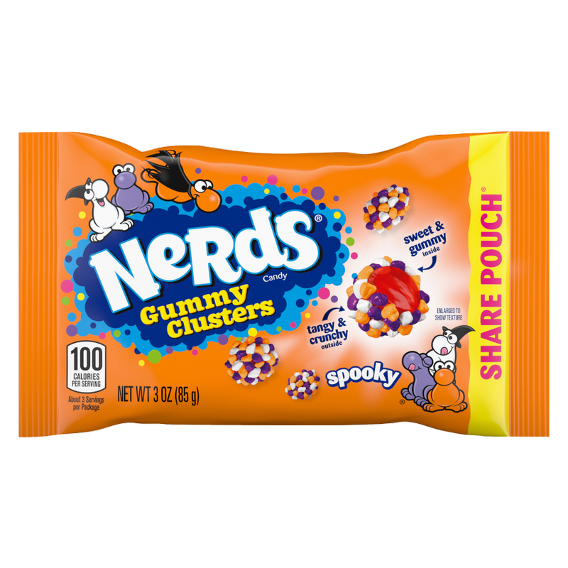 SPOOKY NERDS Gummy Clusters Share Pack 3oz