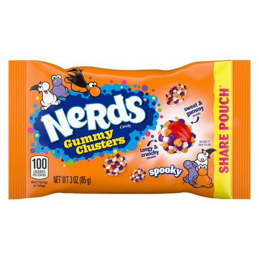 SPOOKY NERDS Gummy Clusters Share Pack 3oz