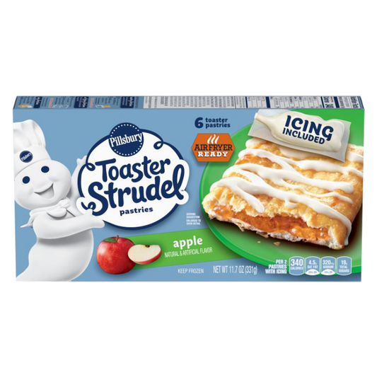 Pillsbury Frozen Apple Toaster Strudel 6ct