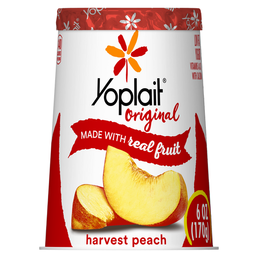 Yoplait Original Harvest Peach Yogurt - 6oz