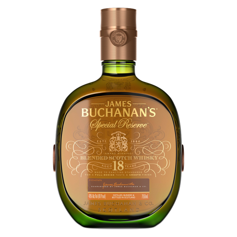 Buchanan's Special Reserve Aged 18 Years Blended Scotch Whisky, 750 mL (86 proof)