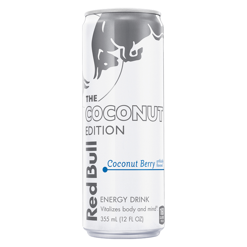 Red Bull Energy Drink Coconut Edition Coconut Berry 12oz Can