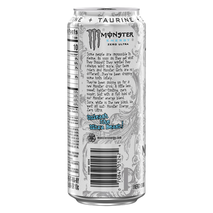 Monster Energy Zero Ultra 16oz Can