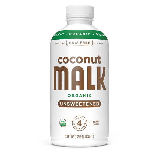 MALK Organic Unsweetened Coconut 28oz Btl
