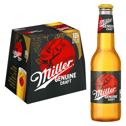 Miller Genuine Draft 12pk 12oz Btl