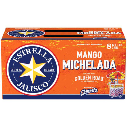 Estrella Jalisco Mango Michelada 8pk 12oz Can 3.5% ABV