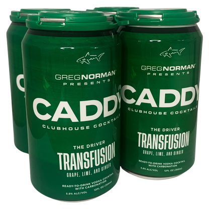 Caddy Clubhouse Cocktails Transfusion 4pk 12oz Can 5.9% ABV