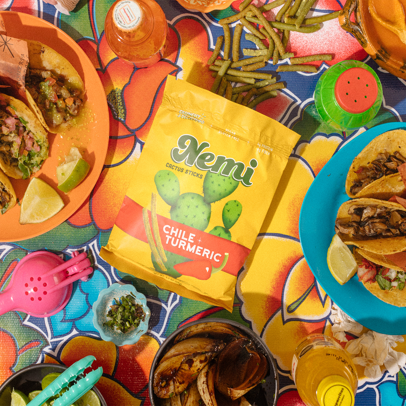 Nemi Snacks Chile Turmeric Cactus Sticks 1.7oz