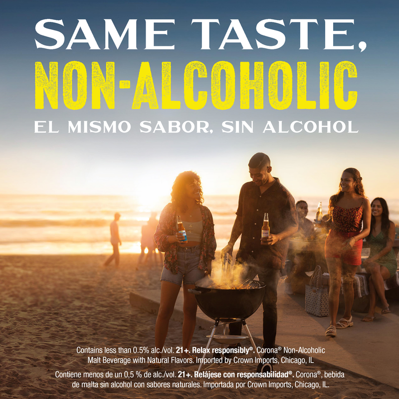 Corona Non-Alcoholic 6pk 12oz Btl 0.5% ABV
