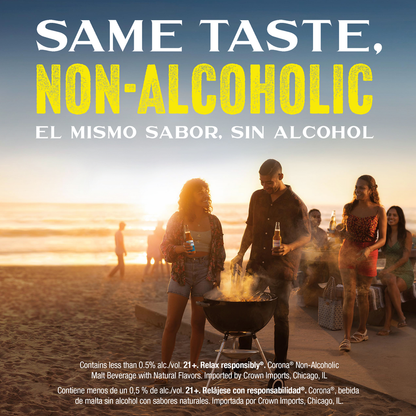 Corona Non-Alcoholic 6pk 12oz Btl 0.5% ABV