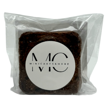 Sea Salt Chocolate Brownie  by Mini Cakes & More, 2.5 oz