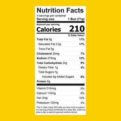 Wow Bao Cheeseburger Bao, 4 Pack