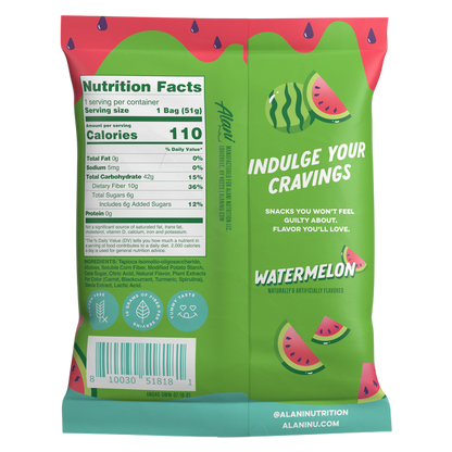 Alani Gummi Sour Watermelon Slices, 1.8oz