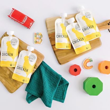 Serenity Kids Free Range Chicken with Organic Peas and Carrots Pouch