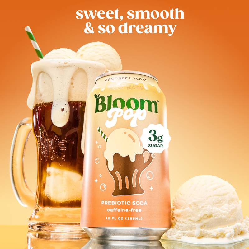 Bloom Pop Root Beer Float 12oz Can