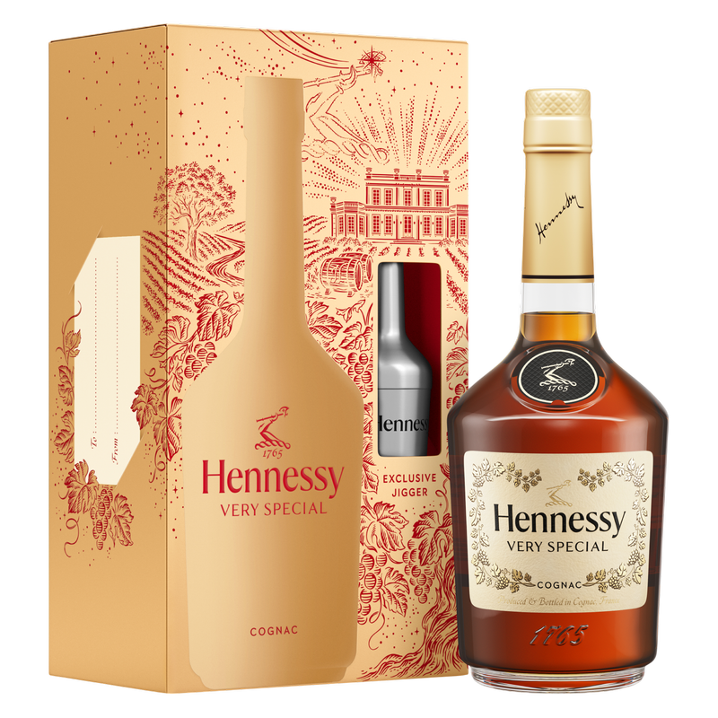 Hennessy VS Cognac Shaker Gift Set 750ml
