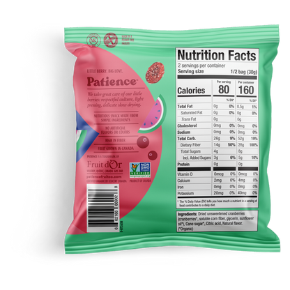 Patience Sourcran Watermelon Candy 2.1oz