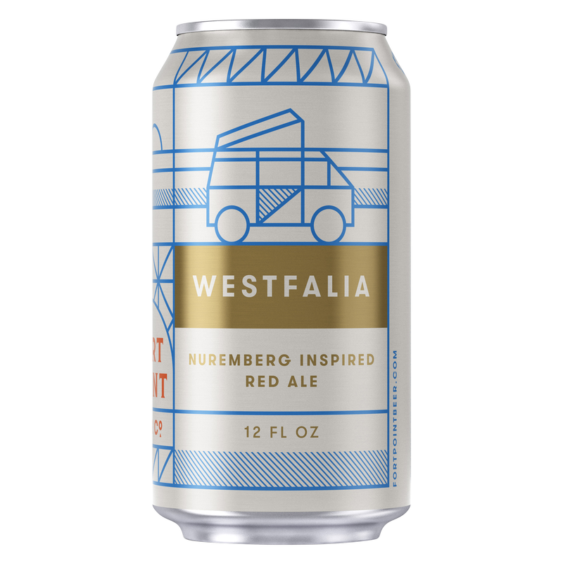 Fort Point Westfalia Red 6pk 12oz Can 5.6% ABV