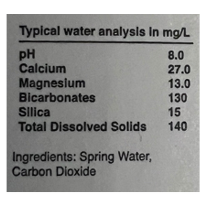 Purely Sedona Sparkling Water 750ml Glass Bottle
