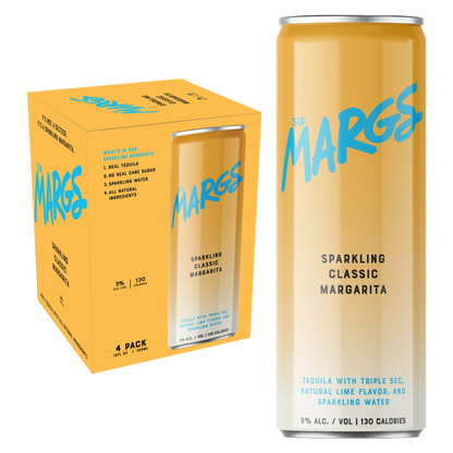 Sip MARGS Classic Margarita 4pk 12oz Can 5% ABV