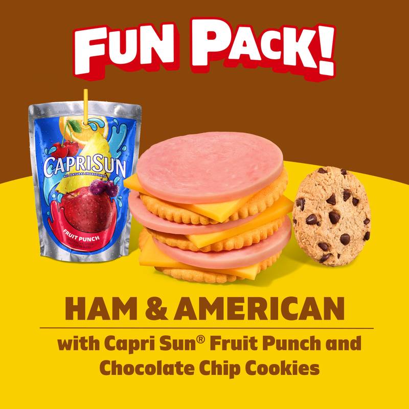 Lunchables Ham & American Cheese Lunch Combinations with Capri Sun - 9.1oz