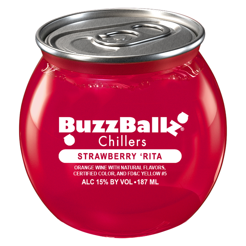 BuzzBallz Chillers Strawberry 'Rita 187ml