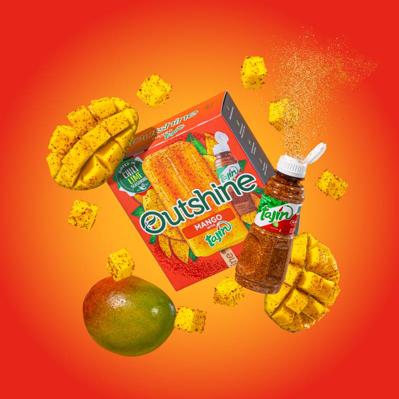 Outshine Mango Tajin Frozen Fruit Bars, 6ct