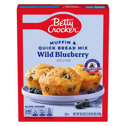 Betty Crocker Wild Blueberry Muffin Mix 16.9oz