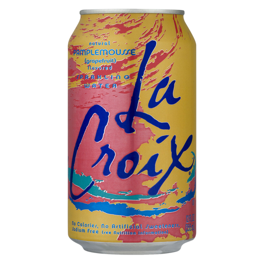 La Croix Grapefruit Sparkling Water 12oz Can