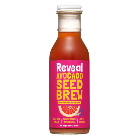 Reveal Avocado Seed Brew Grapefruit Lavender 12oz Btl