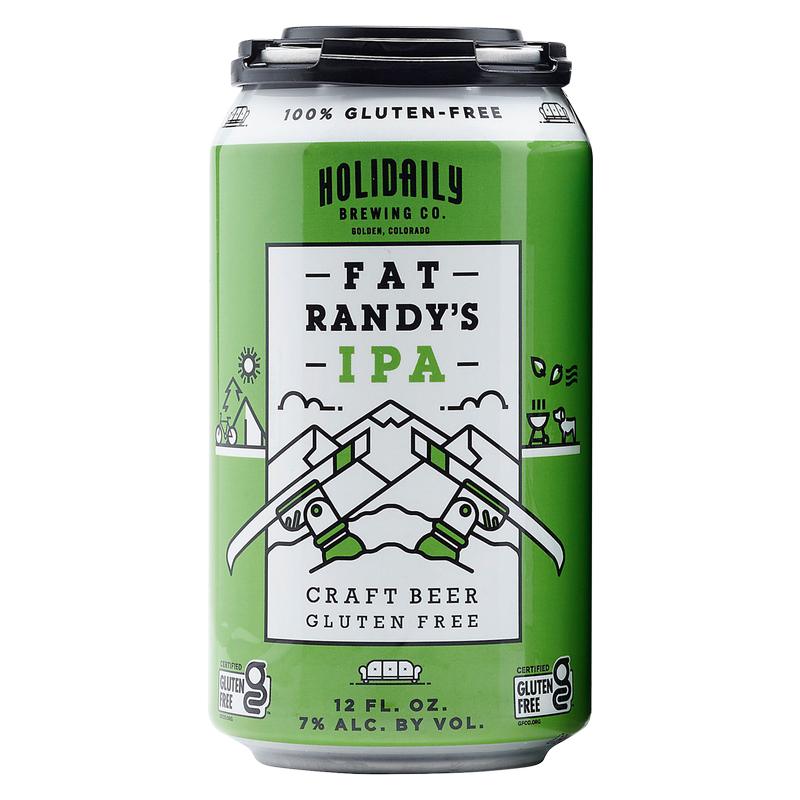 Holidaily Brewing Co. Fat Randy's IPA Gluten Free 4pk 12oz