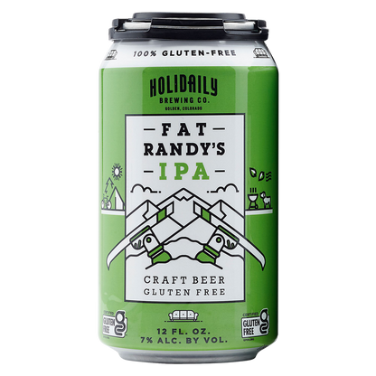 Holidaily Brewing Co. Fat Randy's IPA Gluten Free 4pk 12oz
