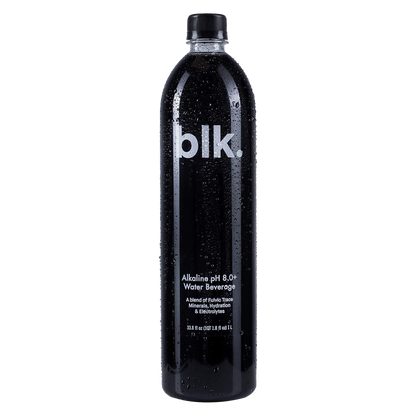 blk. Water 33.8oz Btl