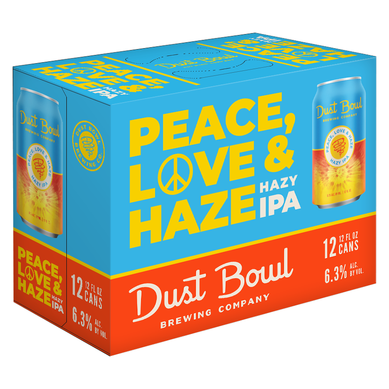Dust Bowl Brewing Peace Love Haze 12pk 12oz Can