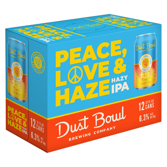 Dust Bowl Brewing Peace Love Haze 12pk 12oz Can