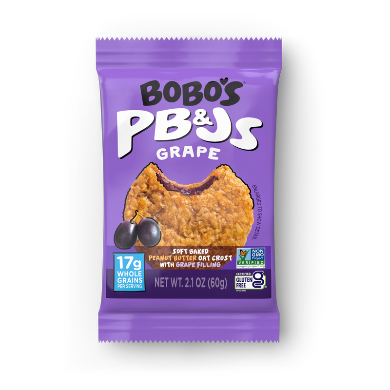BOBO's Grape PB&J Sandwich Cookie, 2.1oz